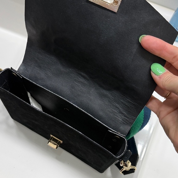 Free People Suede Multicolor Embroidered Crossbody Bag - Picture 4 of 5